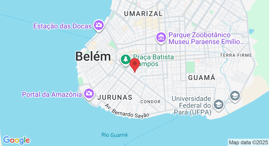 R. dos Caripunas, 1752 - Guamá, Belém - PA, 66033-442, Brasil