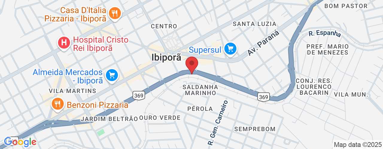 Av. Pref. Mario de Menezes, 1257 - Centro, Ibiporã - PR, 86200-000, Brasil