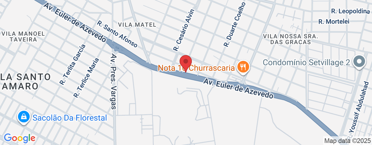 Av. Euler de Azevedo, 1760 - Vila Nossa Sra. das Gracas, Campo Grande - MS, 79118-000, Brasil