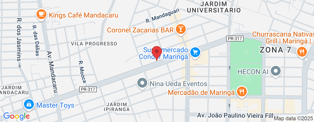 Av. Colombo, 6640 - Zona 7, Maringá - PR, 87020-000, Brasil