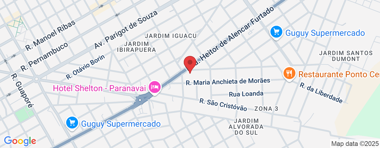 R. Miguel Gomar, 44 - Jardim Santos Dumont, Paranavaí - PR, 87706-040, Brasil