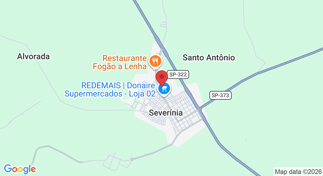 Av. Julian Donaire, 1951 - Centro, Severínia - SP, 14735-000, Brasil