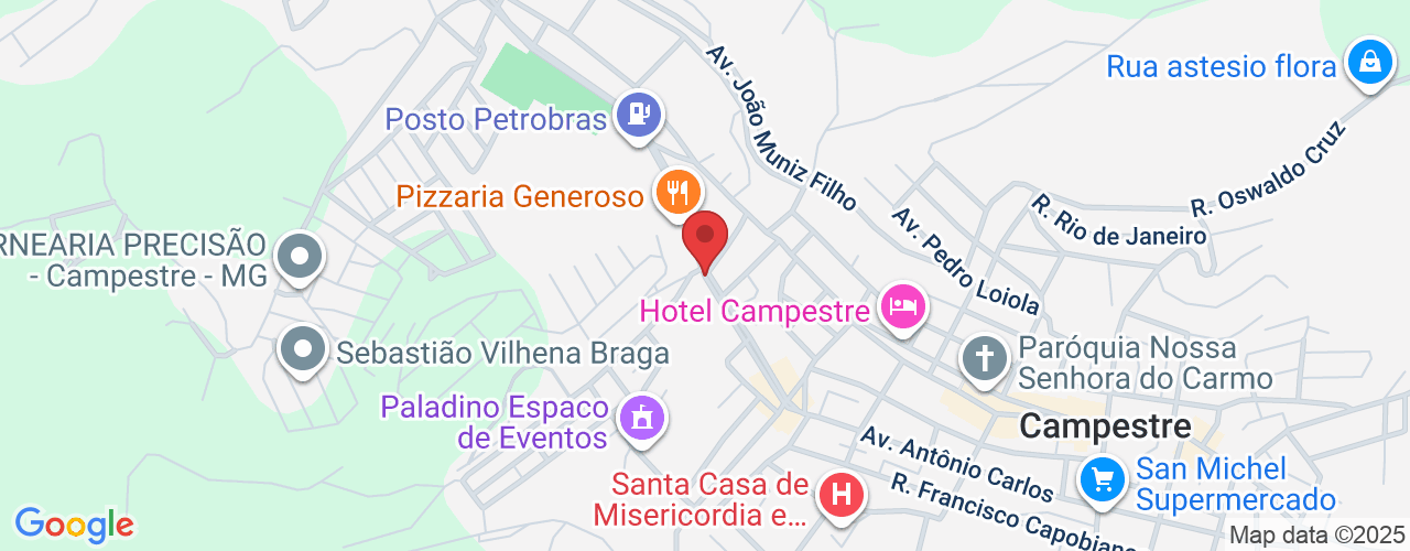 Av. José André Avelino, 289, Campestre - MG, 37730-000, Brasil