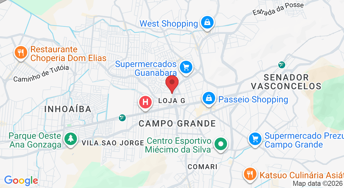 Estr. Rio do A, 777 - Campo Grande, Rio de Janeiro - RJ, 23080-300, Brasil