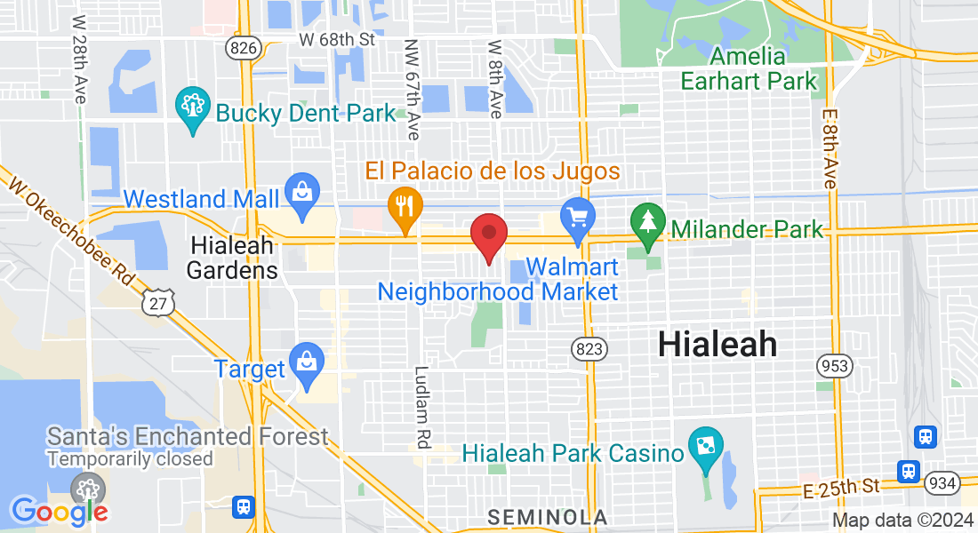 4631 W 8th Pl, Hialeah, FL 33012, USA