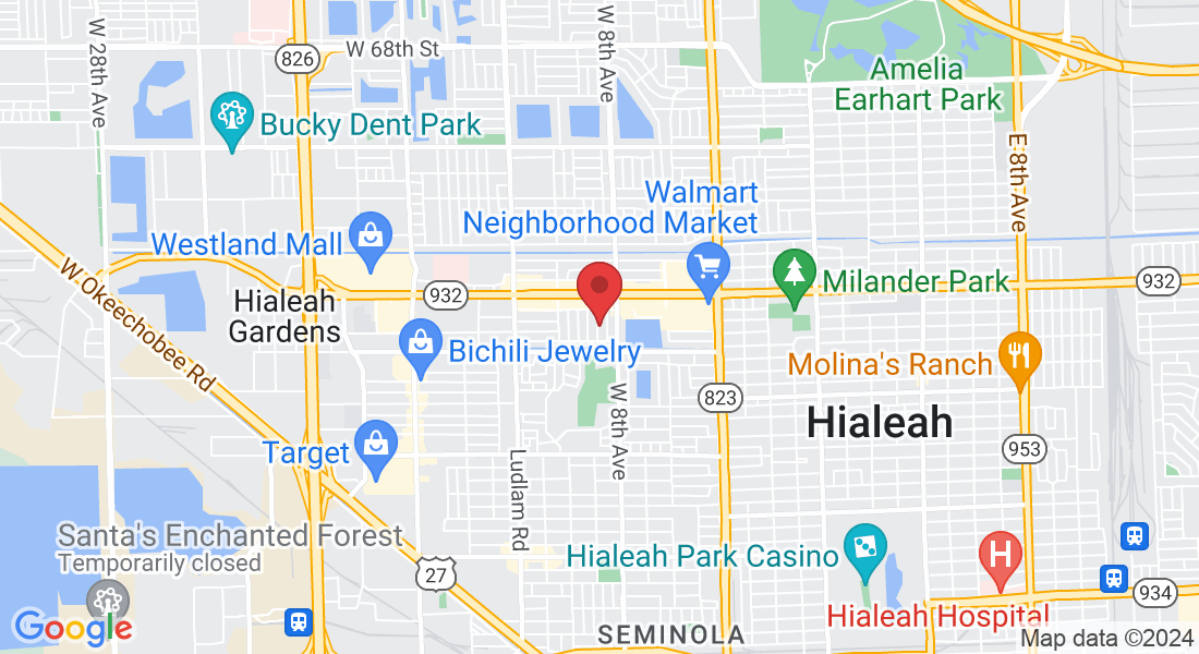 4631 W 8th Pl, Hialeah, FL 33012, USA