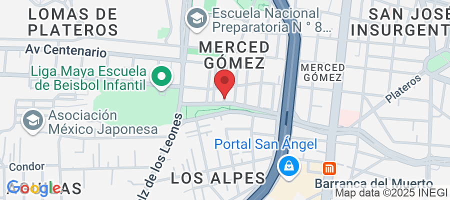 Entrada por OTOÑO, Barranca del Muerto 525-Piso 8, Merced Gómez, Álvaro Obregón, 01600 Ciudad de México, CDMX, Mexico