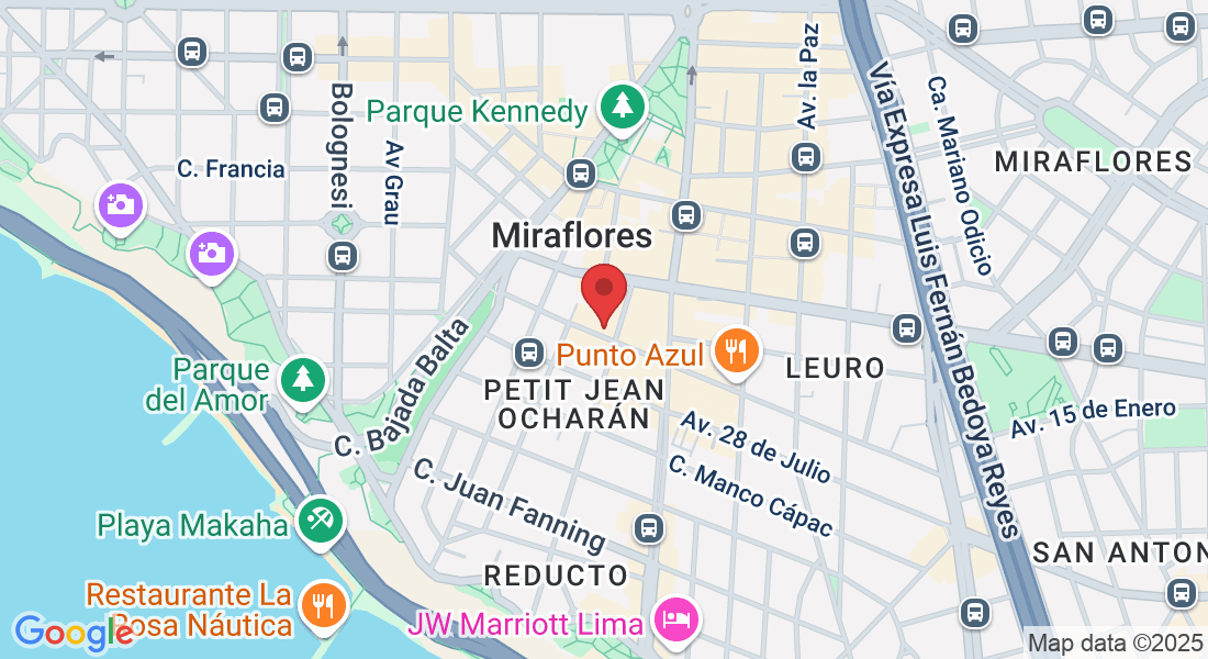 Ca. San Martín 377, Miraflores 15074, Perú