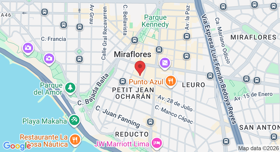Ca. San Martín 377, Miraflores 15074, Perú