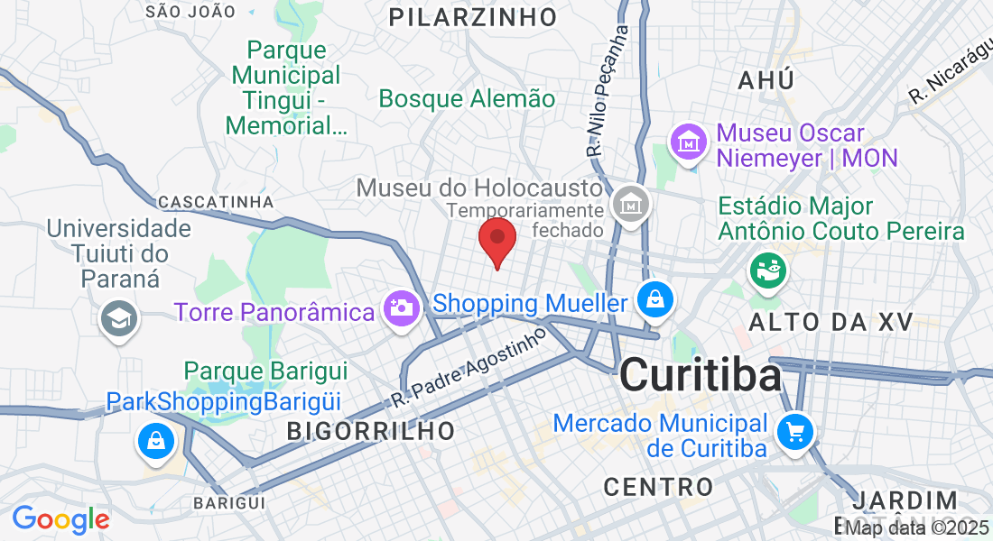 R. Solimões, 849 - Mercês, Curitiba - PR, 80510-140, Brasil
