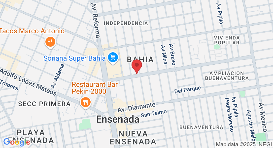Blvd. Adolfo Ramírez Méndez 405, Bahia, 22880 Ensenada, B.C., Mexico