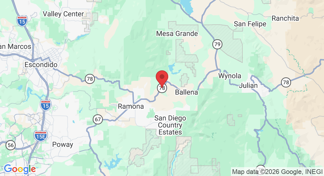 24340 CA-78, Ramona, CA 92065, USA