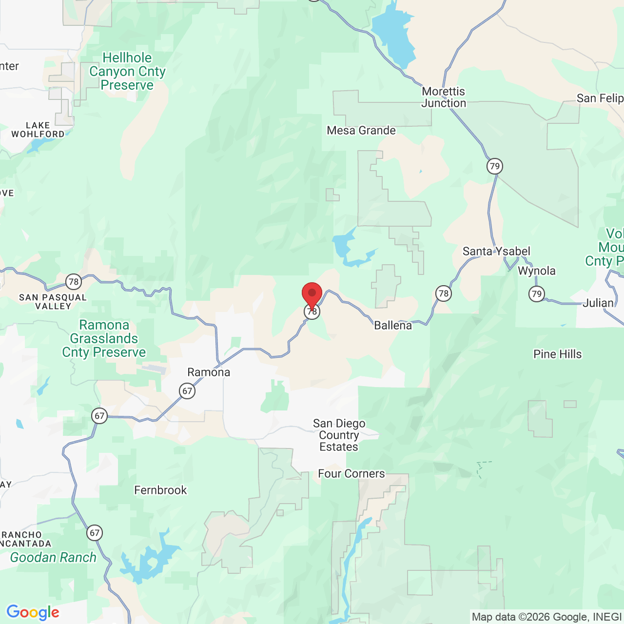 24340 CA-78, Ramona, CA 92065, USA