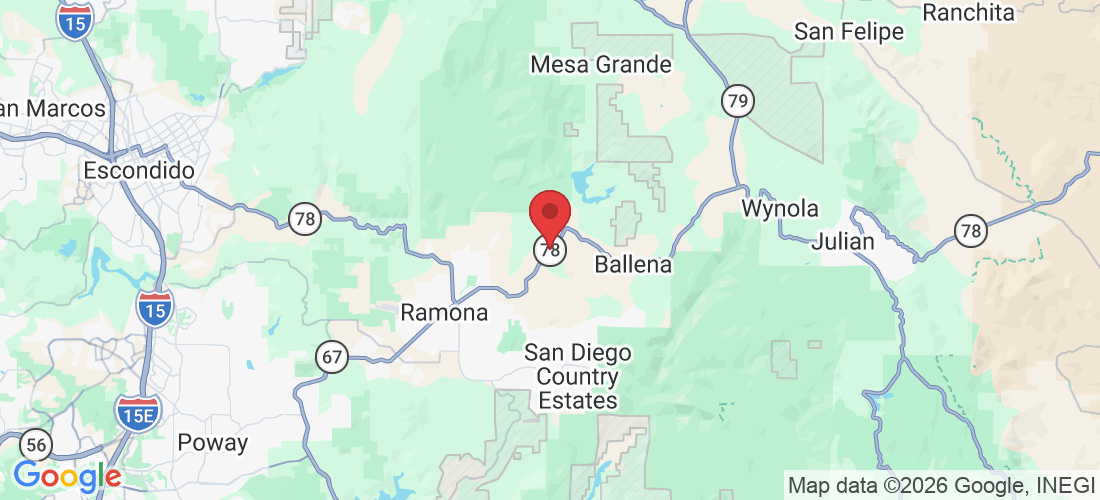 24340 CA-78, Ramona, CA 92065, USA