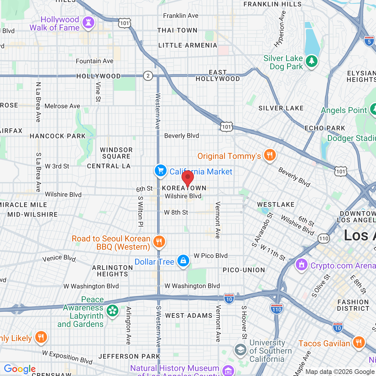 6th St, Los Angeles, CA, USA