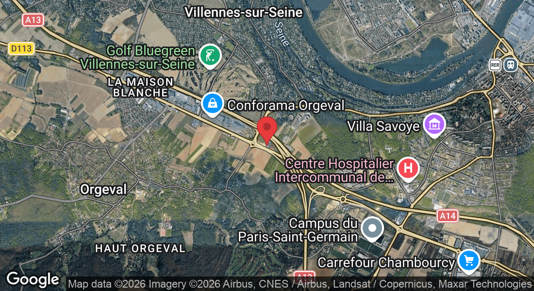 2 Rte de Quarante Sous, 78630 Orgeval, France