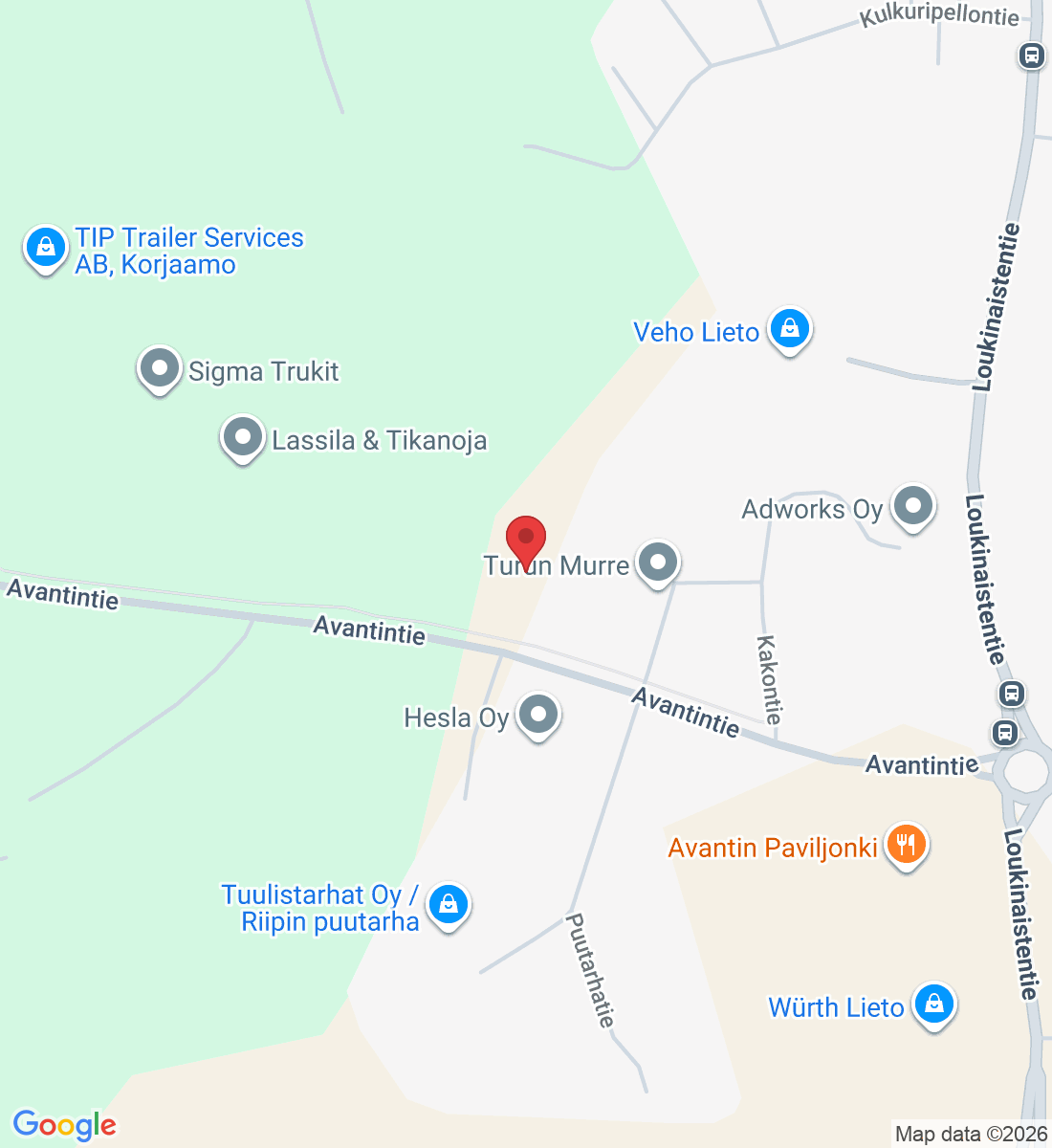 Avantintie 7, 21420 Lieto, Suomi