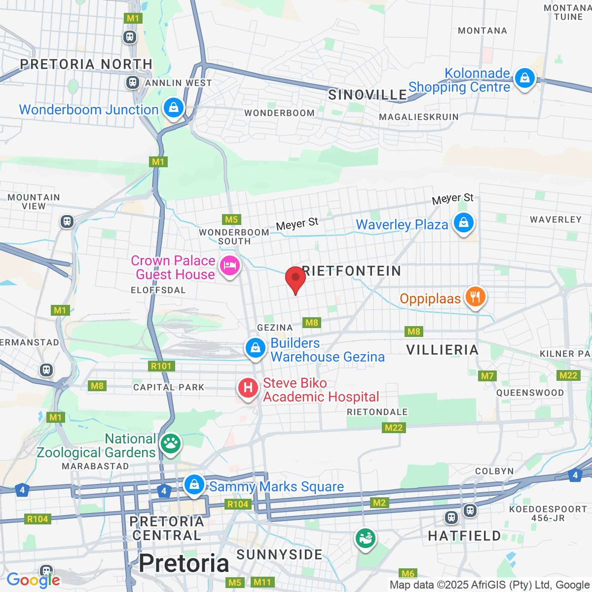 648 Ben Swart St, Gezina, Pretoria, 0031, South Africa