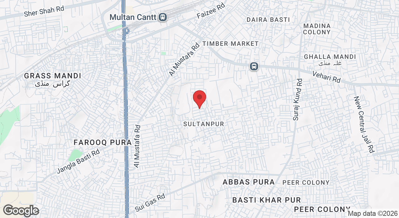 New Latifabad Colony, Vehari Rd, Sultanpur, Multan, 60000, Pakistan