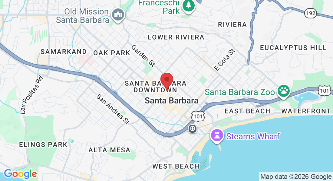 100 E Carrillo St, Santa Barbara, CA 93101, USA