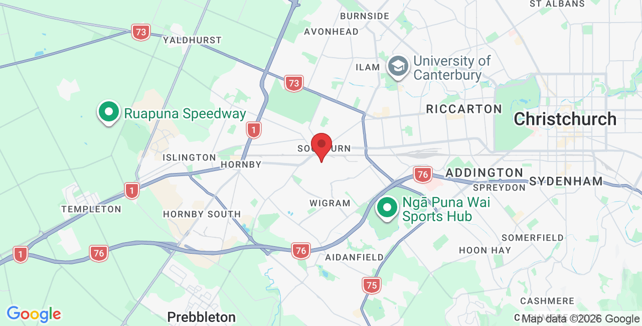 Washbournes Road, Wigram, Christchurch 8042, New Zealand