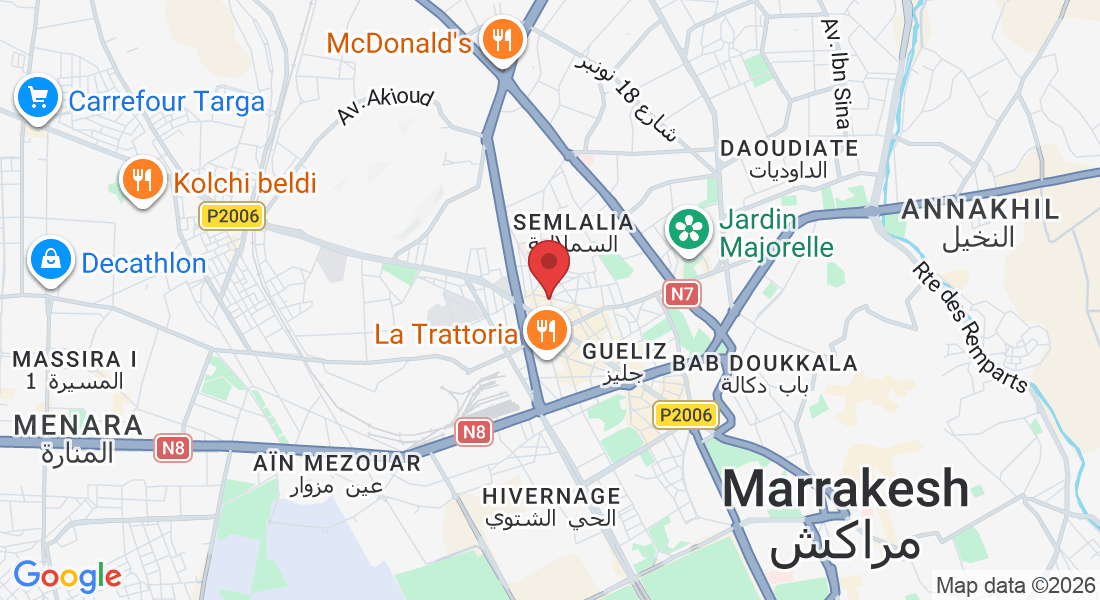 مصحة الجنوب, Marrakech 23000, Morocco