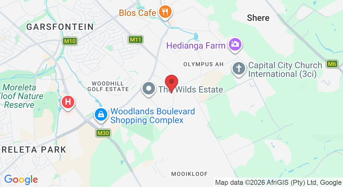 The Wilds, Pretoria, 0042, South Africa