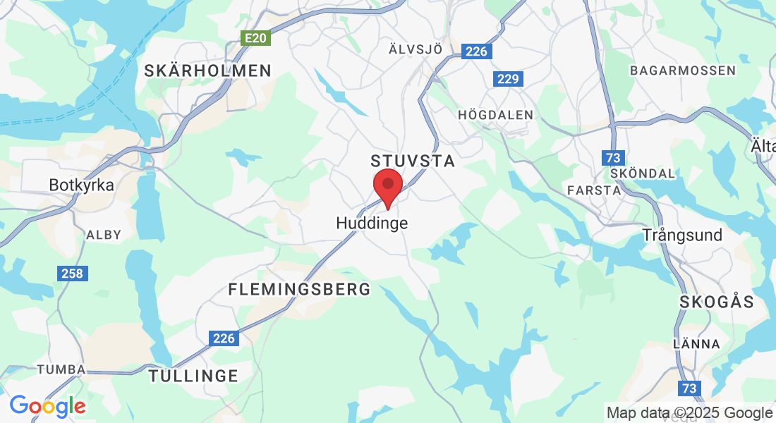 Kommunalvägen 30, 141 62 Huddinge, Sverige