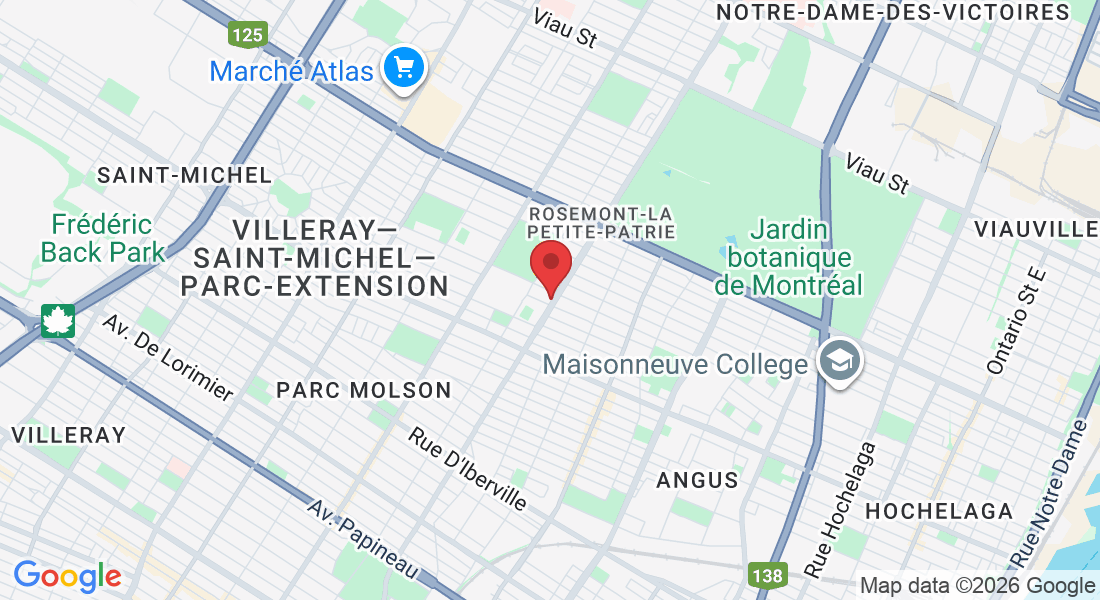 3583 Bd Rosemont, Montréal, QC H1X 1L1, Canada