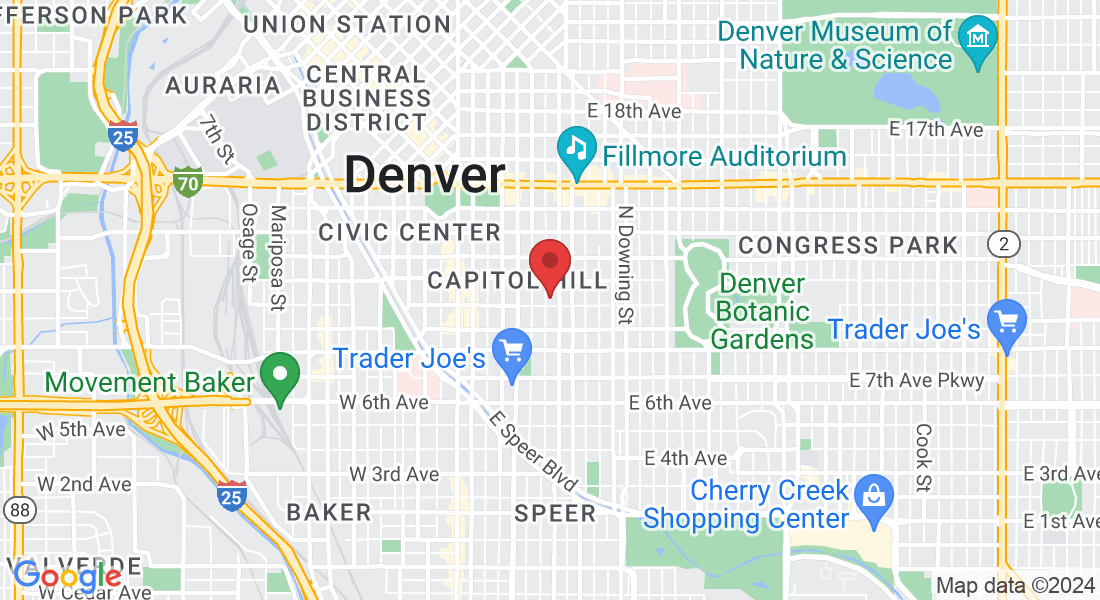 1022 Pearl St unit 101, Denver, CO 80203, USA