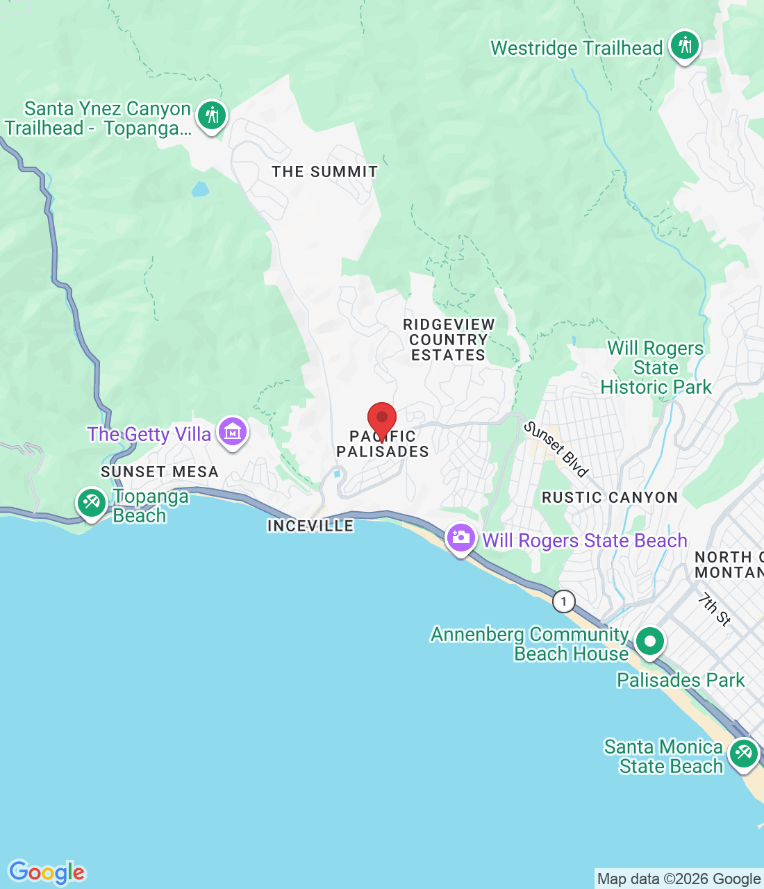 Pacific Palisades, Los Angeles, CA, USA