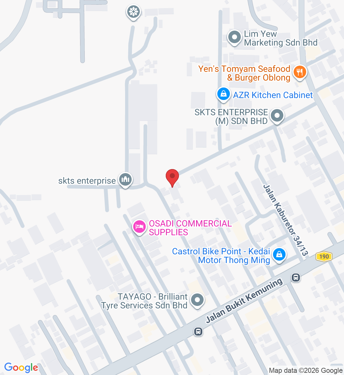 No 18, Lot 1308, Jln Raja Lumu 35/131, Kampung Bukit Kemuning, 40470 Shah Alam, Selangor, Malaysia