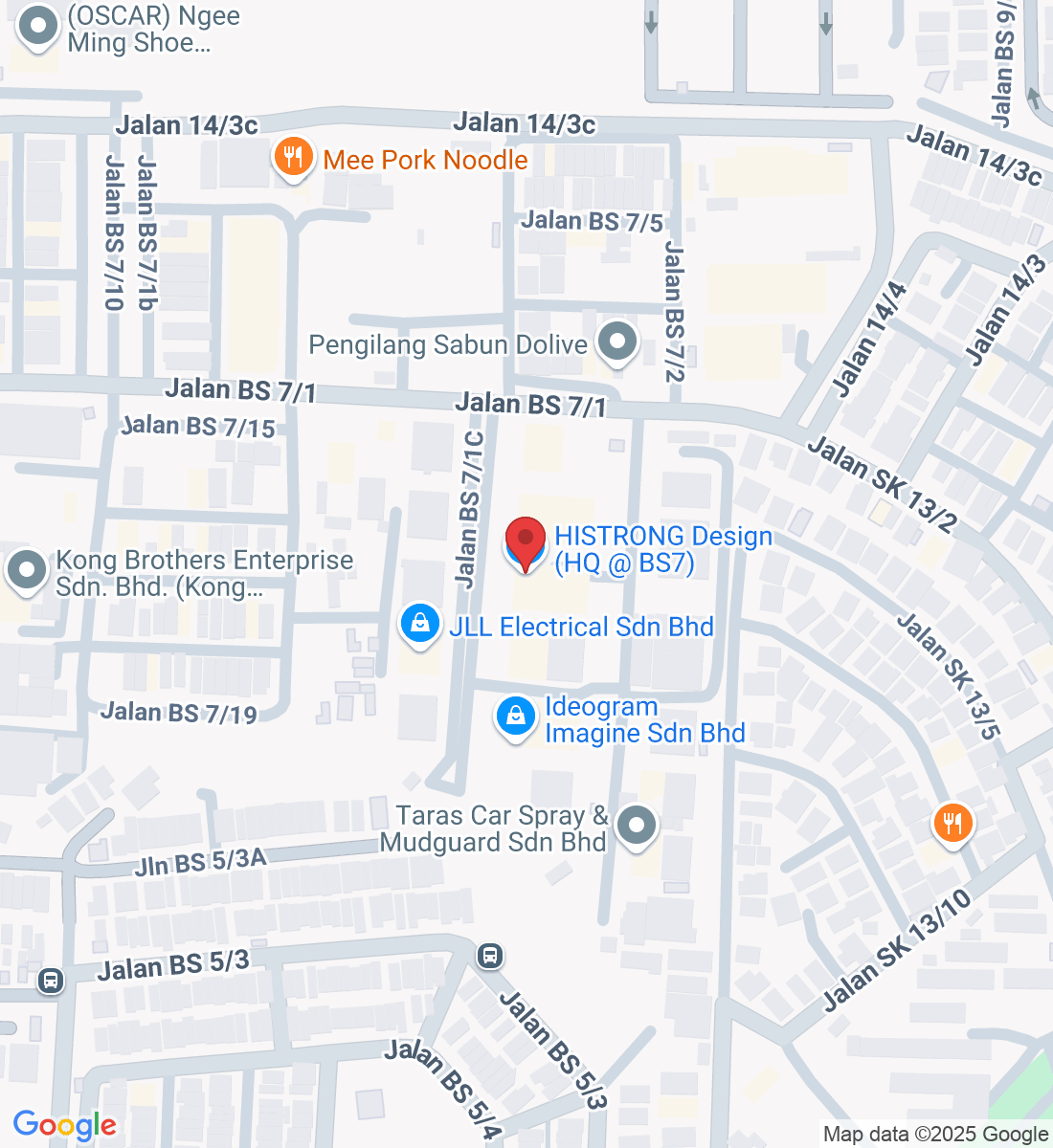 No 8, Jalan BS 7/1C, Taman Bukit Serdang, 43300 Seri Kembangan, Selangor, Malaysia
