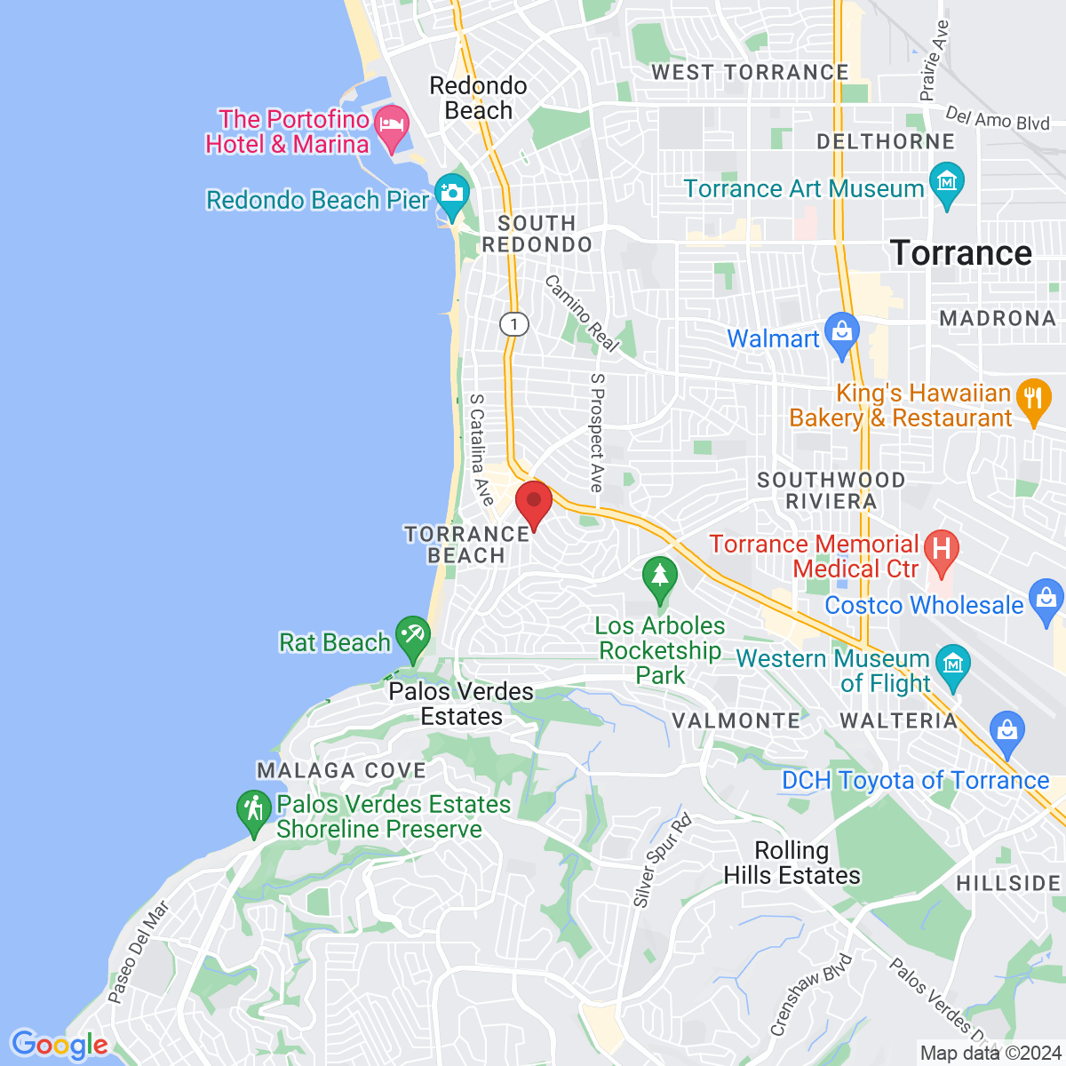 Hollywood Riviera, Torrance, CA 90277, USA