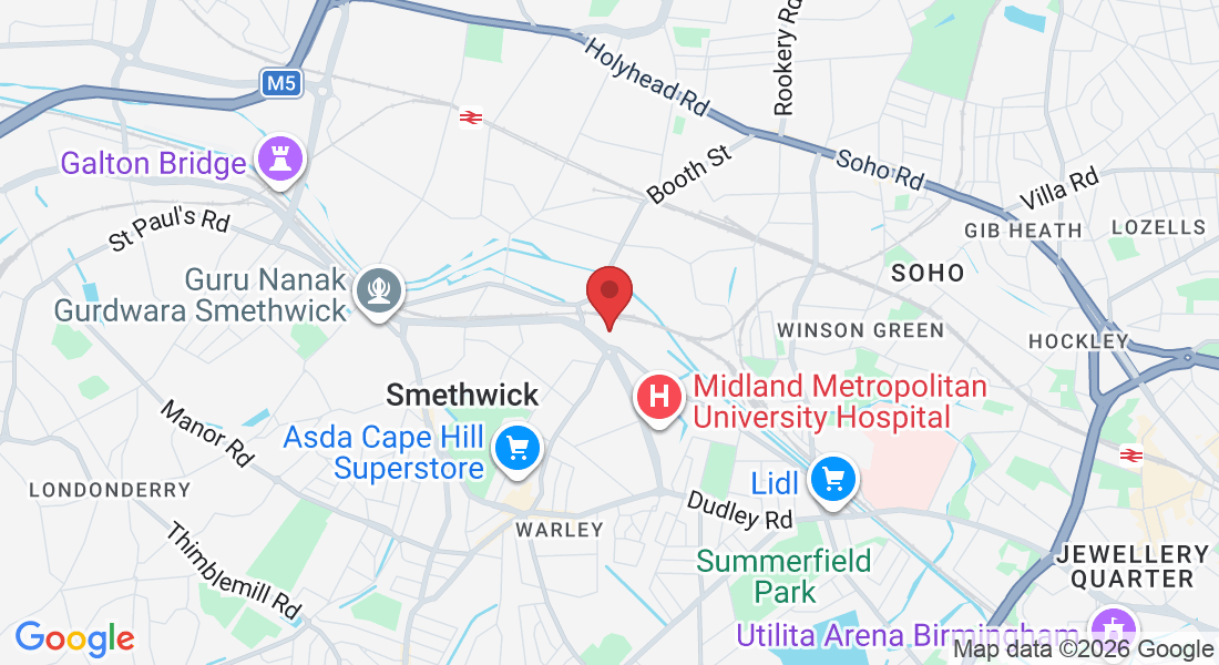 Alma St, Smethwick B66 2RL, UK