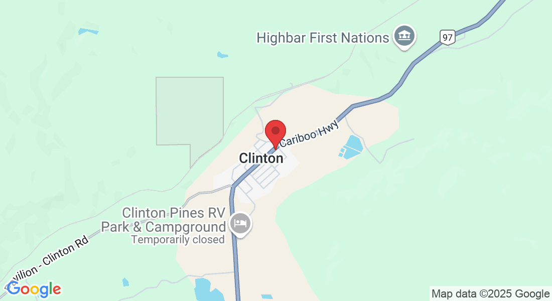 1521 Cariboo Hwy, Clinton, BC V0K 1K0, Canada