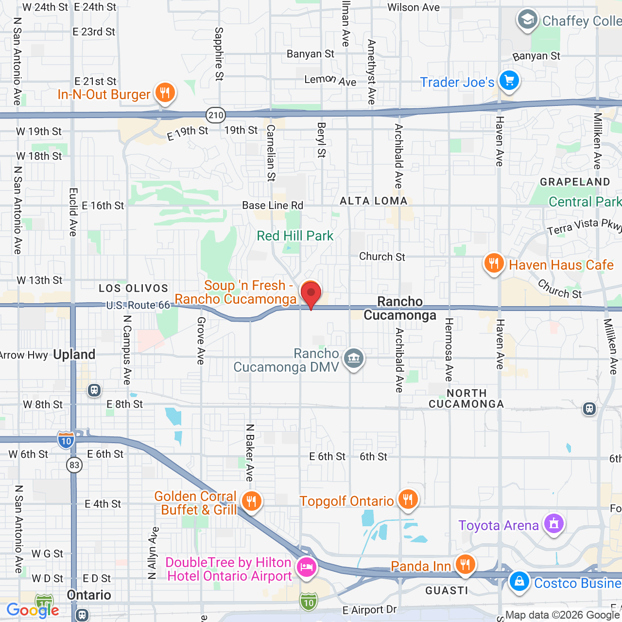8977 Foothill Blvd STE D, Rancho Cucamonga, CA 91730, USA