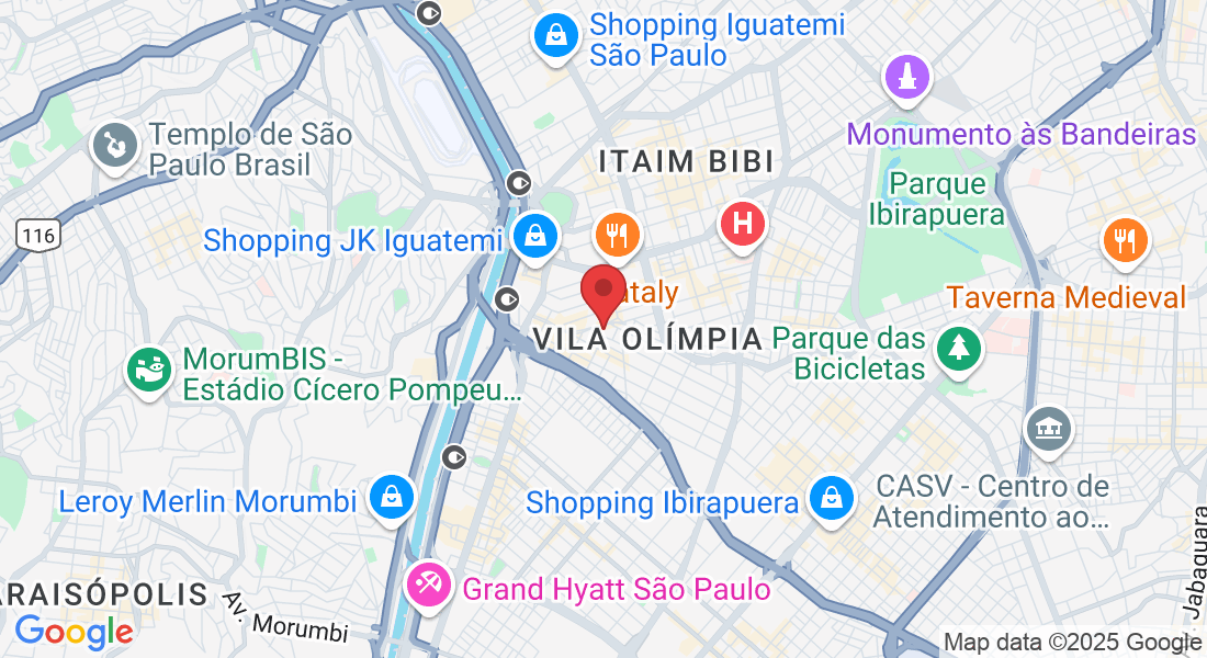 R. Olimpíadas, 205 - Vila Olímpia, São Paulo - SP, 04551-000, Brasil