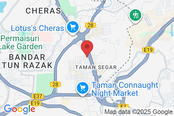 2nd Flr, M-S-01, EkoCheras Mall, No.693, Batu, 5, Jln Cheras, Taman Mutiara Barat, 56000 Kuala Lumpur, Federal Territory of Kuala Lumpur, Malaysia