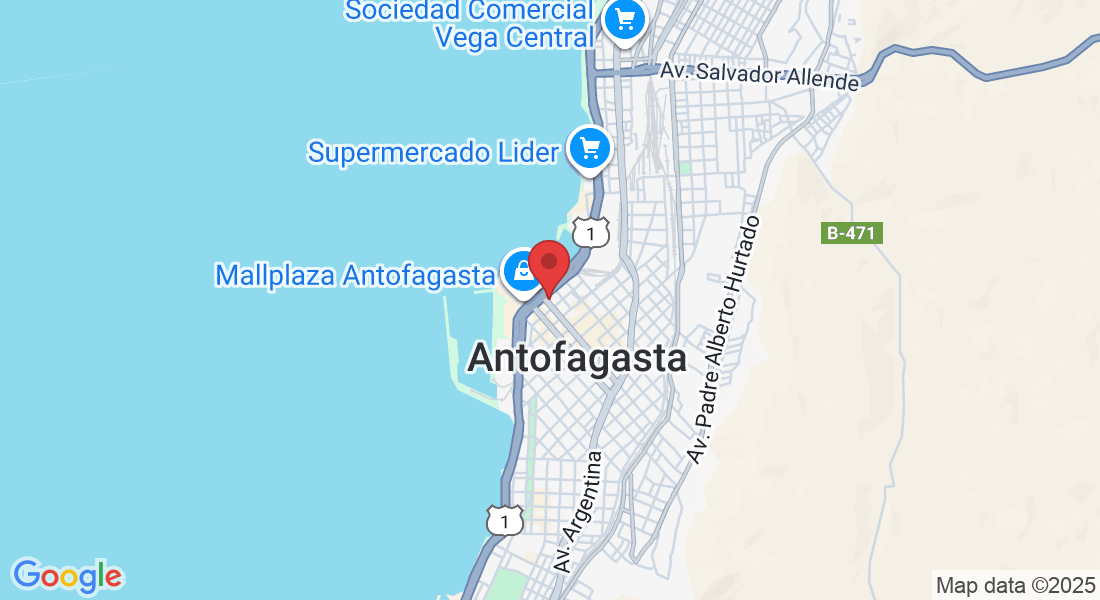 Gral. Manuel Baquedano 239, oficina 417, 1271464 Antofagasta, Chile