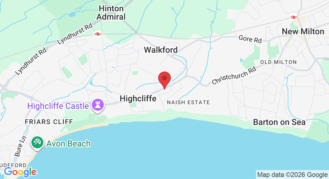 Rear of, 417 Lymington Rd, Highcliffe, Christchurch BH23 5EN, UK