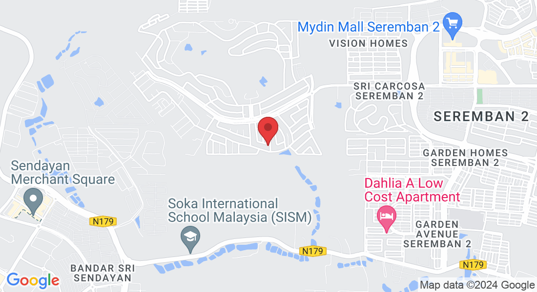 30, Jalan RK 4/7, Rasah Kemayan, 70300 Seremban, Negeri Sembilan, Malaysia