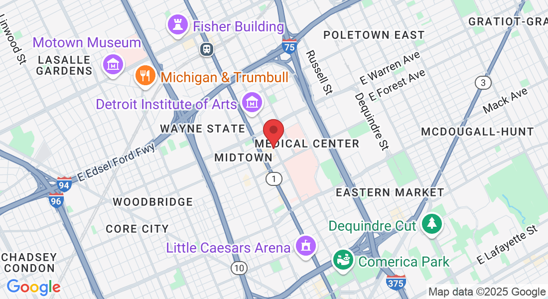 106 E Forest Ave, Detroit, MI 48201, USA