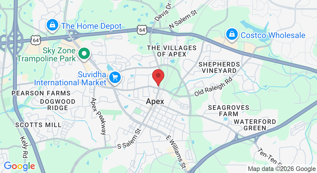 501 N Salem St ste 201, Apex, NC 27502, USA
