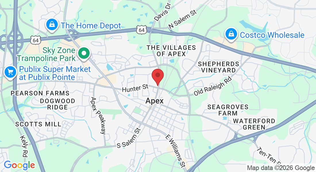501 N Salem St ste 201, Apex, NC 27502, USA