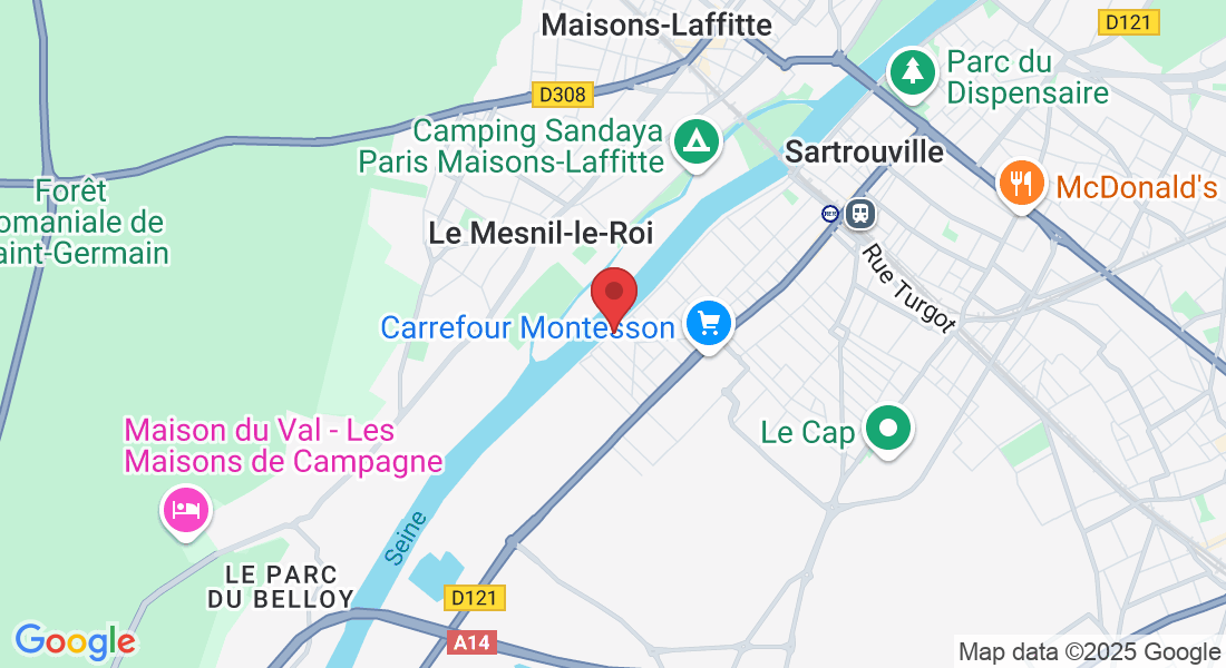 30 Quai George Sand, 78360 Montesson, France