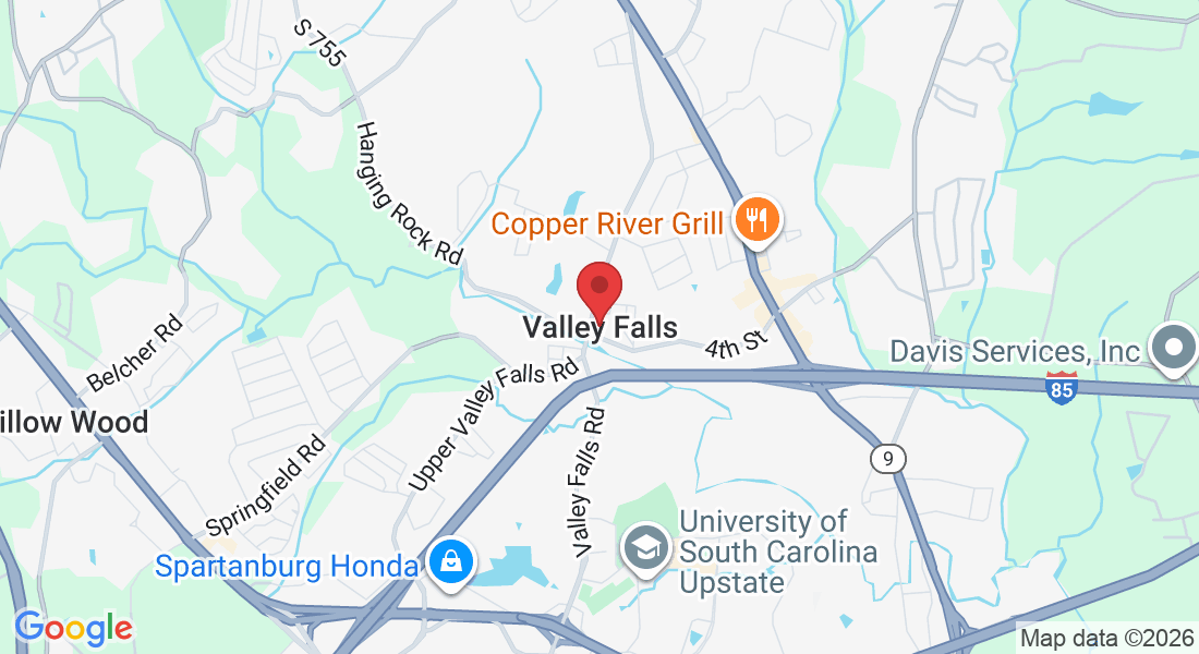 Valley Falls, SC, USA