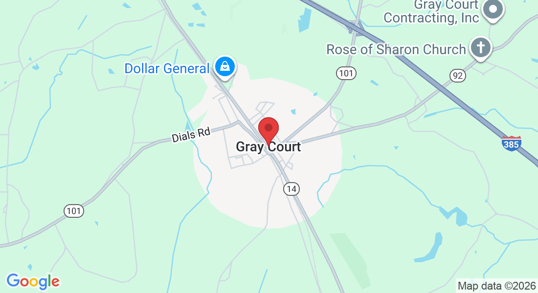 Gray Court, SC 29645, USA