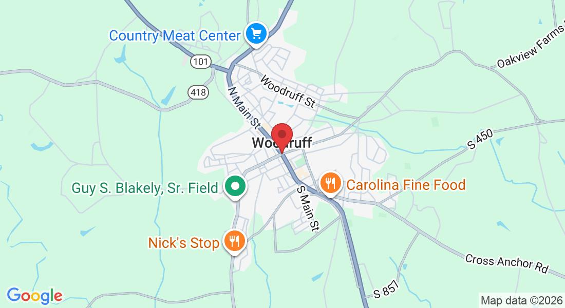 Woodruff, SC 29388, USA