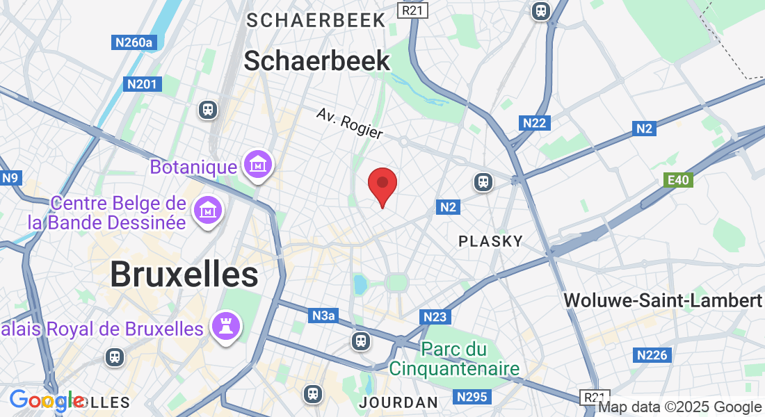 Rue Verbist 129, 1030 Bruxelles, Belgique